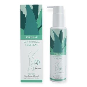 Inebeau Hair Removal Cream Men Women Painless Non Irritant Sensitive Skin NIB